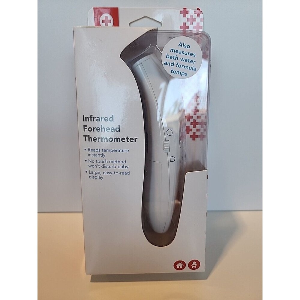American Red Cross Thermometer Infrared Forehead Thermometer, Reads Instantly